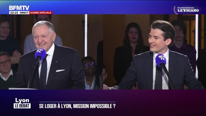 "La ville de Lyon n'est pas un trophée de plus à mettre sur une étagère": vif échange entre Alexandre Dupalais (UDR-RN) et Jean-Michel Aulas (Cœur lyonnais)