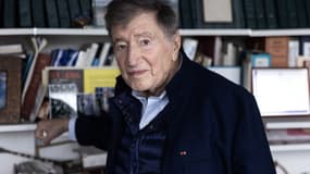 Le professeur Étienne-Émile Baulieu, inventeur de la pilule abortive, le 17 mars 2023.