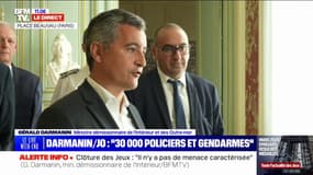 "Nous sommes un grand pays de sécurité", déclare Gérald Darmanin, ministre démissionnaire de l'Intérieur