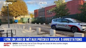 Cinq auteurs présumés du braquage à l'explosif d'une raffinerie d'or à Lyon, arrêtés