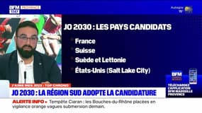 J'aime mes jeux du mercredi 1er novembre - JO 2030 : la région du Sud adopte la candidature