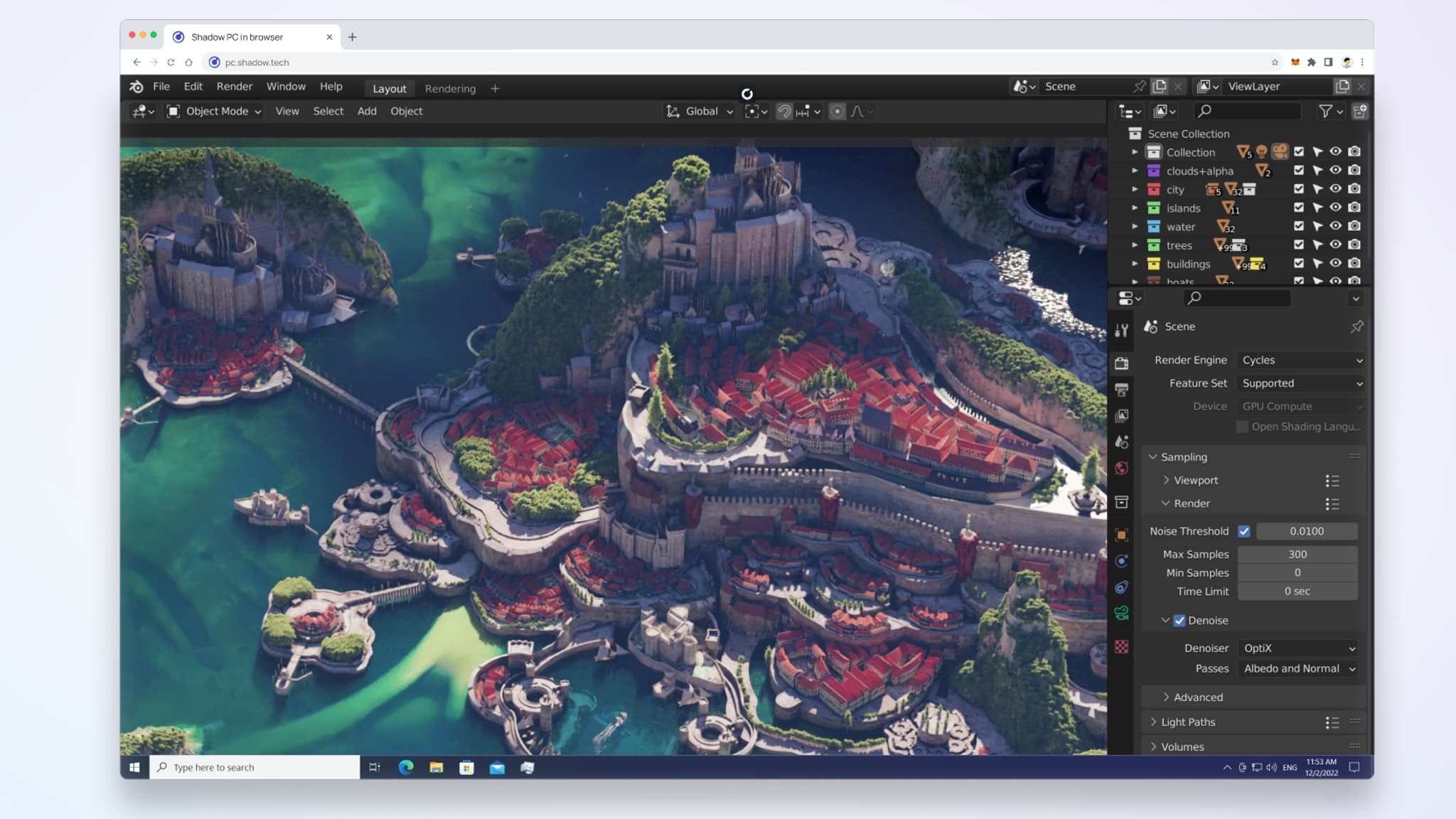 Shadow PC in Browser