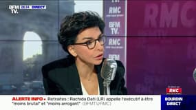"Les boules puantes, je sais que c'est 'open-bar', mais j'y suis totalement préparée" Rachida Dati balaye "l'affaire" Renault-Nissan