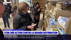 Lyon: action coup de poing dans un supermarché pour une meilleure transparence des prix