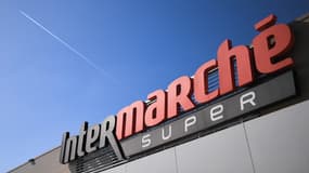 L'enseigne d'un magasin Intermarché en Loire-Atlantique, le 26 mars 2019 (photo d'illustration).