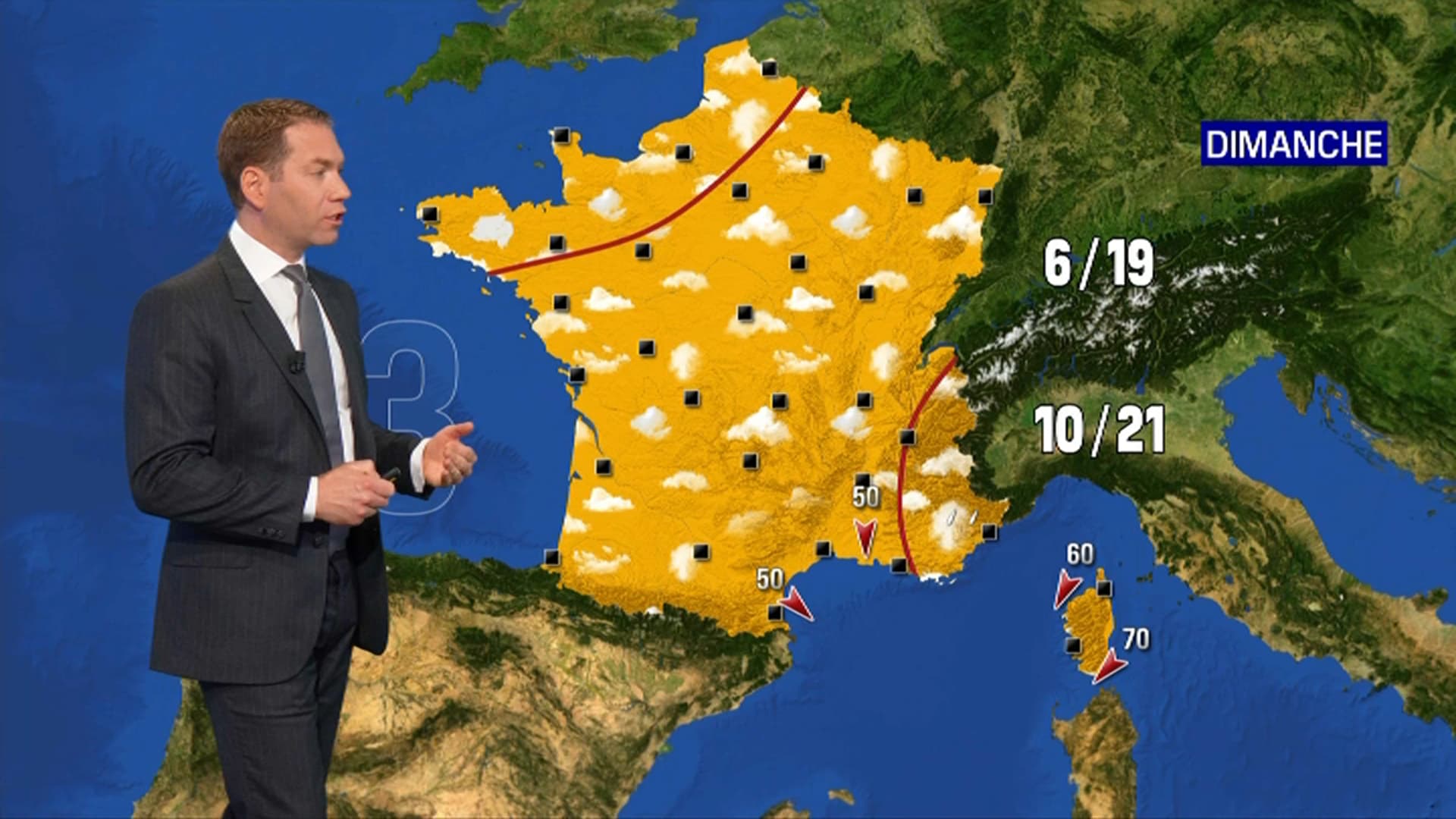 La météo du dimanche 17 avril 2022. La météo du dimanche 17 avril 2022.