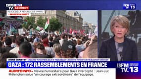 Bateau pour Gaza intercepté par Israël: "La réaction de M. Mélenchon est tout à fait caricaturale", estime Anne Genetet