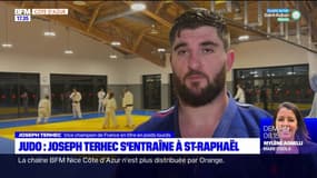 Championnat de France: le vice-champion du Monde de judo, Joseph Terhec se prépare à Saint-Raphaël