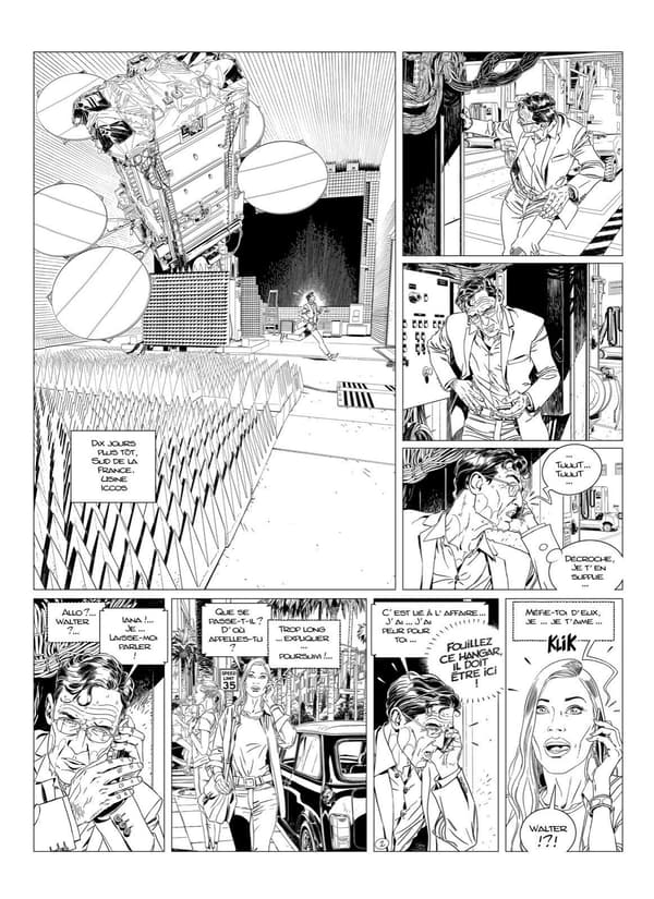 Première planche du prochain album de Largo Winch, "La Frontière de la Nuit" Première planche du prochain album de Largo Winch, "La Frontière de la Nuit"