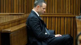 Oscar Pistorius au tribunal de Pretoria, le 12 mai.