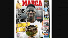 Marca promet le Ballon d'or 2024 à Vinicius en une de son édition du 24 septembre 2024