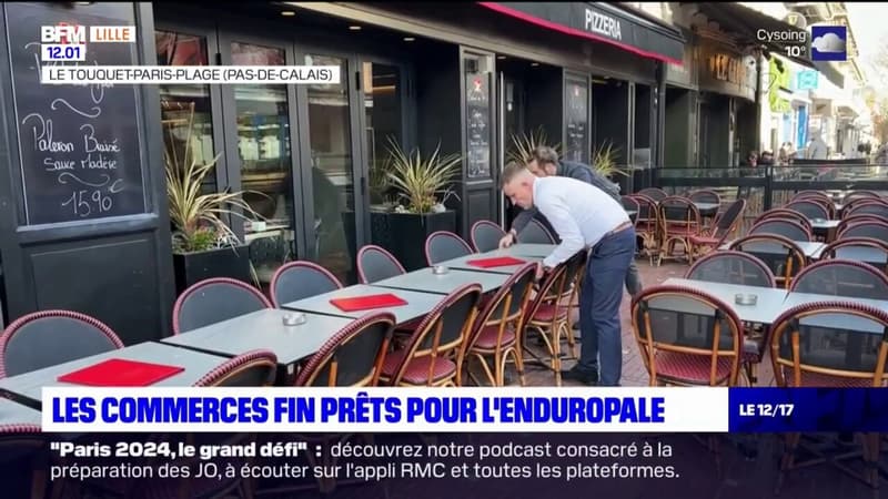 Le Touquet-Paris-Plage: les commerçants prêts pour l'Enduropale