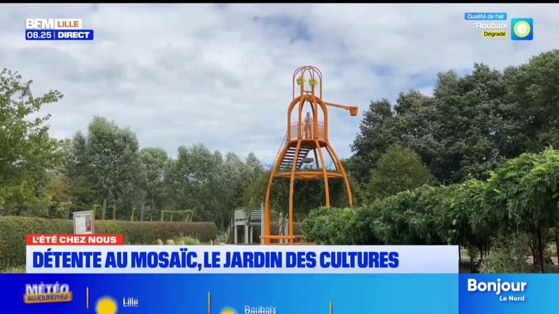 L'été chez nous au jardin Mosaïc près de Lille
