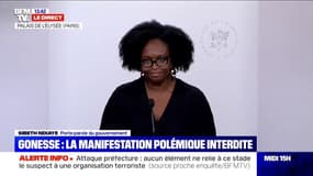 Sibeth Ndiaye sur la manifestation interdite à Gonesse: "C'est une  décision politique et républicaine"