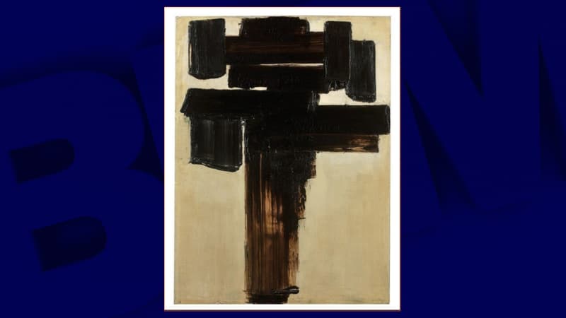 La toile de Soulages vendue ce samedi 23 janvier 2021