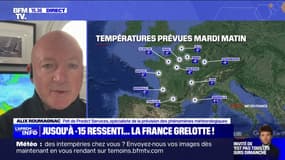 Chute des températures: "Ce qui est anormal, c'est plutôt les températures douces de ces dernières semaines", affirme Alix Roumagnac (Predict Serivces)