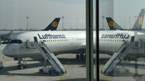 L'allemand Lufthansa. 