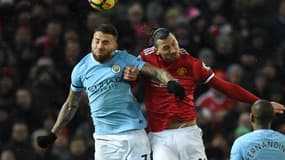 Nicolas Otamendi et Zlatan Ibrahimovic