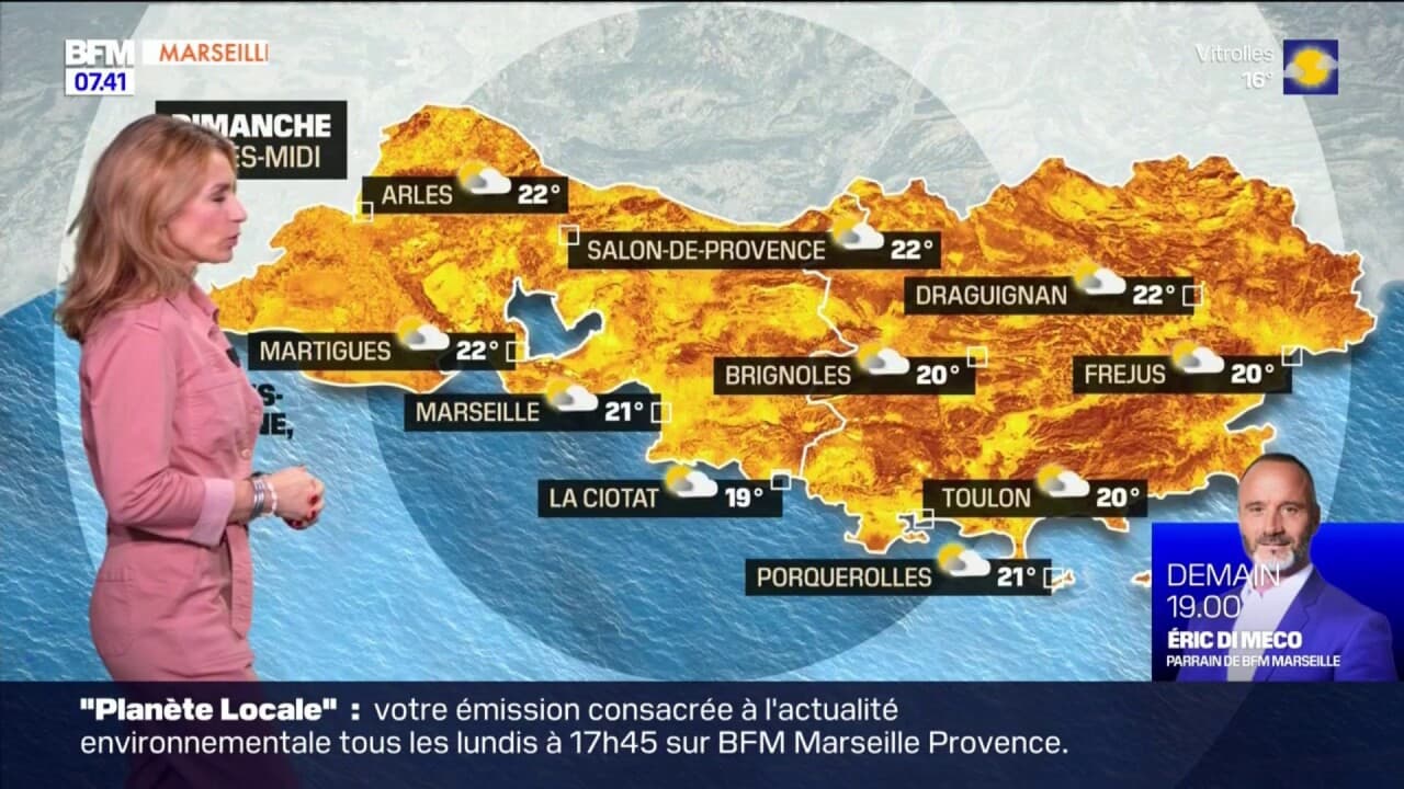 Météo Bouches-du-Rhône: Un Dimanche Sous Le Soleil Malgré Quelques ...