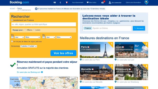 Les hôtels peuvent désormais proposer des tarifs inférieurs à ceux afficher sur Booking.com, mais pas sur leur site internet.