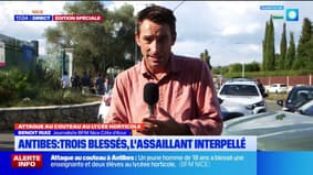 Attaque au couteau dans un lycée horticole à Antibes: trois personnes blessées, l'assaillant interpellé