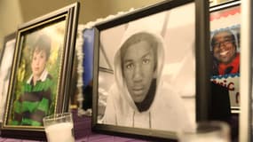 Une photo de Trayvon Martin (au centre), abattu par George Zimmerman en 2012.