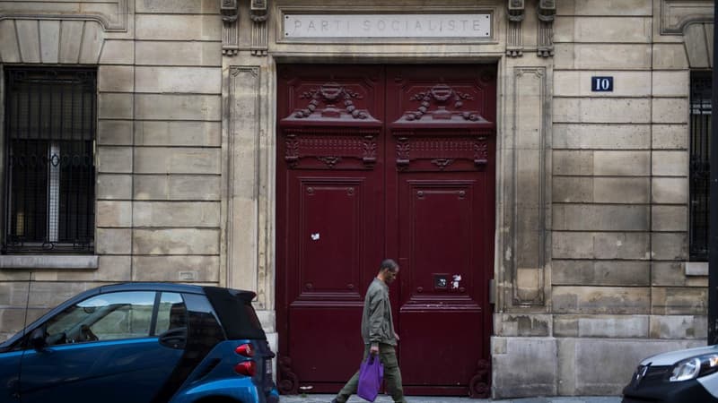 Le siège historique du Parti socialiste, rue de Solférino à Paris.