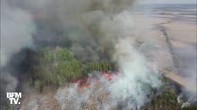 Une semaine après son départ, l'incendie à proximité de Tchernobyl n'est toujours pas maîtrisé