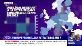 LA VÉRIF' - L’âge de la retraite à 64 ou 65 ans s’approche-t-il de la moyenne européenne ?