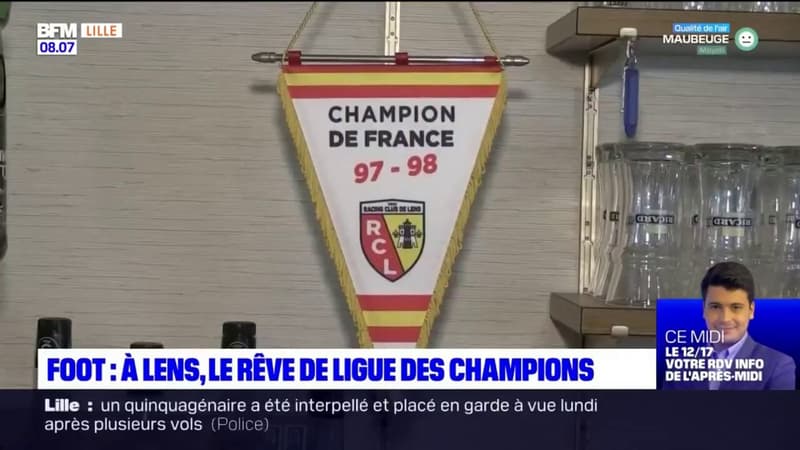 Foot: à Lens, le rêve de la ligue des Champions