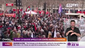 Marine Le Pen: la gauche appelle à un contre-meeting ce dimanche