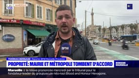 Propreté: la mairie de Marseille et la Métropole tombent d'accord