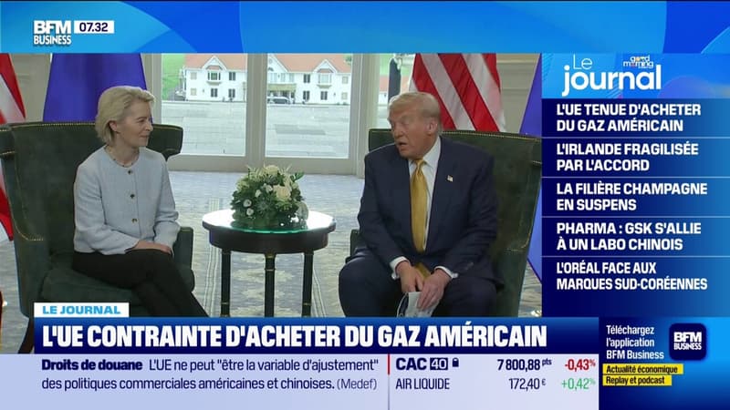 L'UE contrainte d'acheter du gaz américain