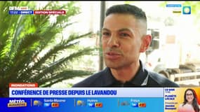 Orages dans le Var: la conférence de presse des pompiers depuis le Lavandou