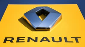 Le logo du constructeur automobile français Renault (illustration)