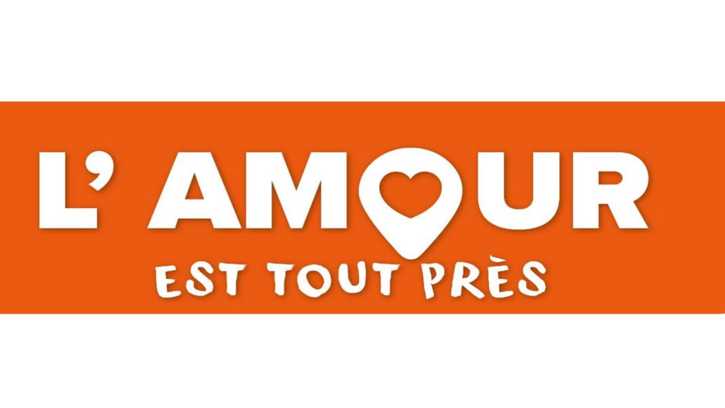 Le logo de l'initiative "L'amour est tout près", qui sera déployé dans les supermarchés partenaires pour soutenir des producteurs en difficulté.