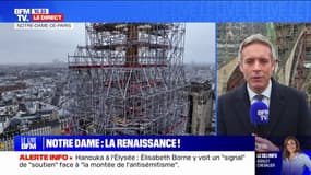 Notre-Dame de Paris: Emmanuel Macron, en visite sur le chantier, s'apprête à annoncer la création de "vitraux contemporains"