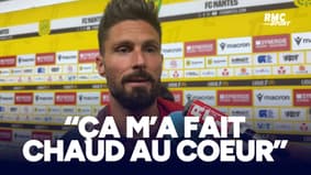Nantes 0-2 Lille : "Ça m'a fait chaud au cœur", Giroud touché par l'ovation de la Beaujoire