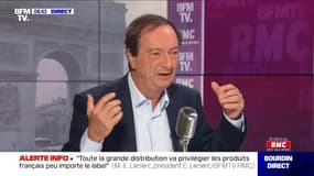 Le PDG de Leclerc juge "absurde" la fermeture de rayons "non essentiels" en supermarché