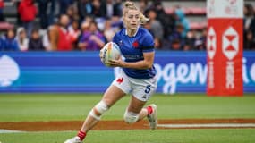 Joanna Grisez lors du World Sevens à Toulouse, mai 2023