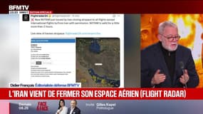 L'Iran annonce la fermeture de son espace aérien