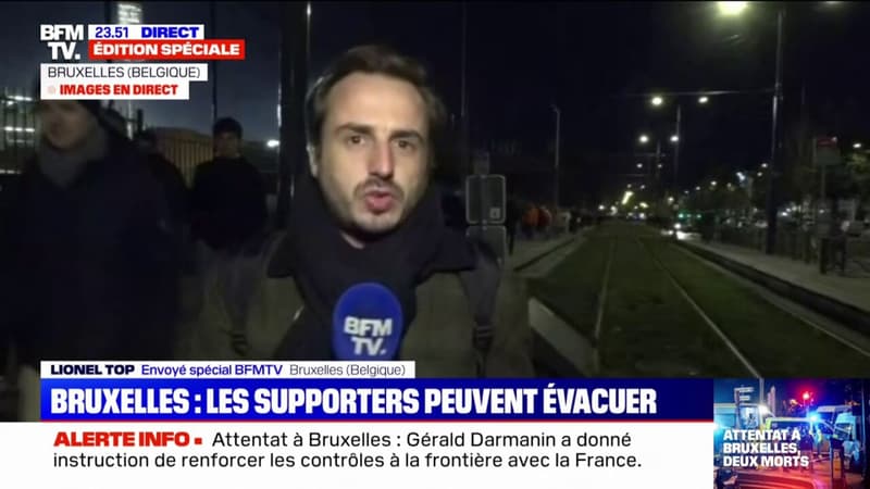 Attentat à Bruxelles: l'évacuation du stade Roi Baudouin est en cours