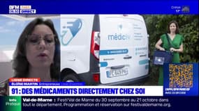 Ligne directe: Éloïse propose de livrer des médicaments en Essonne