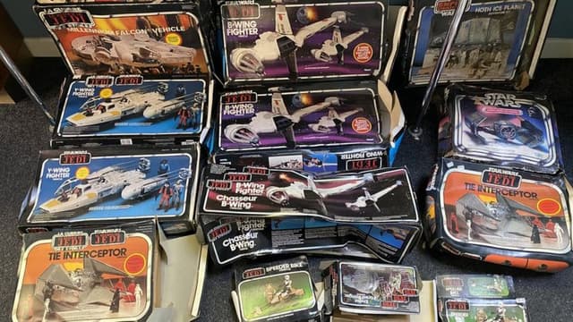 Un jouet « Star Wars » très rare en vente à un tarif record de