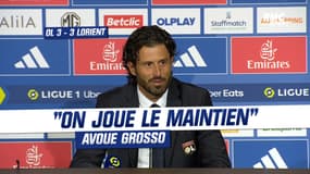 OL 3-3 Lorient : “On joue le maintien” avoue Grosso
