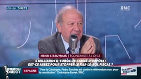  "La baisse d'impôt va être d'environ 310 euros par foyer imposable" selon l'économiste Henri Sterdyniak