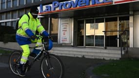 Le siège du journal régional La Provence, le 15 février 2022 à Marseille.