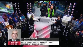 "L'économie française est en péril. Nous aussi nous payons des taxes", déplore un commerçant