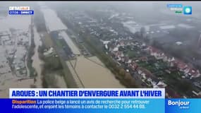 Arques: le chantier d'un déversoir se prépare pour protéger la gare de Saint-Omer