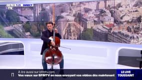 Gautier Capuçon interprète l'Ave Maria de Schubert au violoncelle pour BFMTV